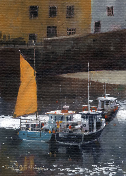 the orange sail