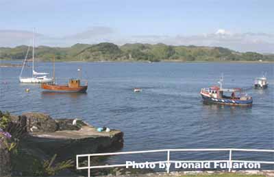 View west from Crinan