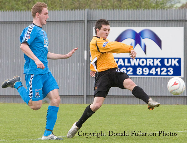 Derek Carcary opens the scoring.
