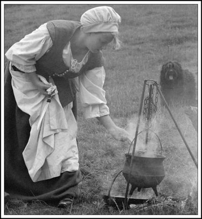 Preparing The Dog's Dinner