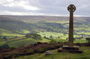 Haygate Cross above Rosedale, North York Moors.
