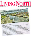 Living North magazine features 'The View' image