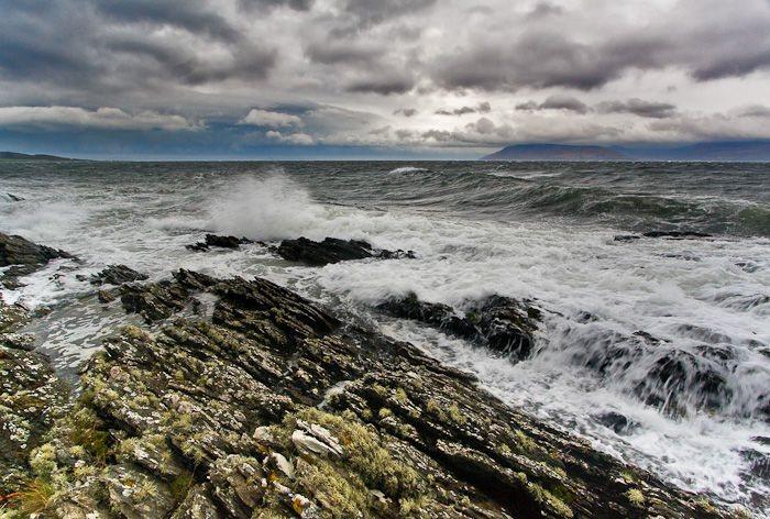 Skipness storm