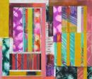 Title:- "PERPENDICULAR PINK" Medium:- Watercolour/Gouache/Pastel/Pencil Size:- W45.5 x H 40 cm Price:- £1,275