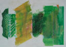 "Four Field Green With Orange" watercolour Image Size: W54 x H40 cm Price: £1,850 framed
