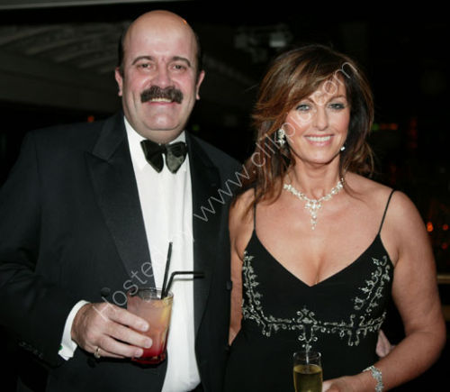 Willie Thorne and partner