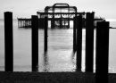 Black and White Pier