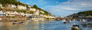 View across Looe River, Panoramic - Cornwall