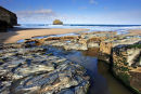Low Tide at Trebarwith Strand - Cornwall