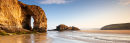Perranporth beach, Panoramic - Cornwall