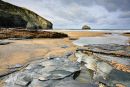 Rocks at Trebarwith Strand - Cornwall