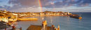 A Rainbow for Christmas Day, Panoramic - St Ives, Cornwall