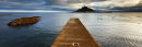 St Michaels Mount, Panoramic - Marazion, Cornwall