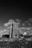 St Materiana's Church B&W - Tintagel