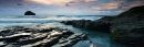 Gull Rock, Panoramic - Trebarwith Strand, Cornwall