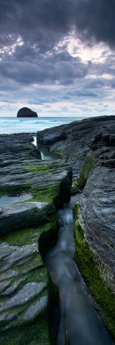 Trebarwith Strand Panoramic - Cornwall