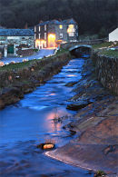 Twilight at Boscastle, Cornwall
