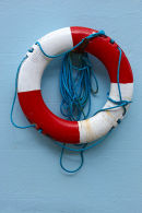 Harbour Colours - Lifebuoy At Mevagissey