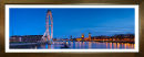 Eye Of London - Dark Oak Framed Print