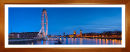 Eye Of London - Teak Framed Print