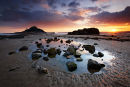 Circle In The Sand - St Michael's Mount 
