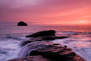 Sunset At Trebarwith Strand