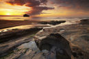 Trebarwith Gold - Trebarwith Strand, Cornwall