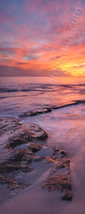 Autumn Sunset at Burns Beach Photo by Michael Willis Photography
