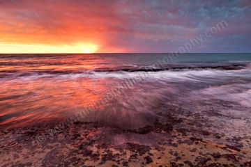Last Light at Two Rocks Beach