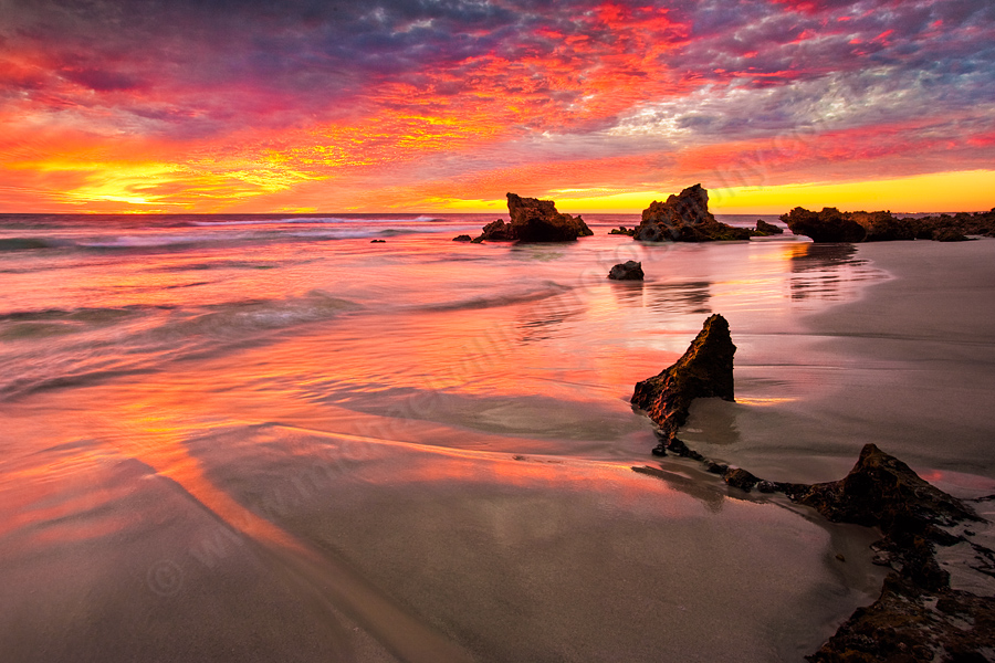 Perth Beach Sunset