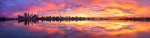 Perth Swan River Sunrise, 17th April 2011