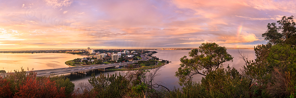 South Perth and The Swan River at Dawn Photo by Michael Willis Photography