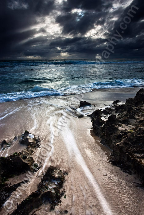 Storm Clouds Over Trigg Beach