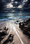 Storm Clouds Over Trigg Beach