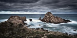 Stormy Skies Over Sugarloaf Rock