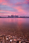Sunset on the Shores of the Swan River