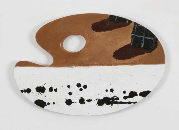 Pollock Begins a New Painting