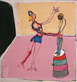 Dancer with a Boy on a Pedestal