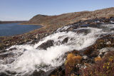 tundra waterfall