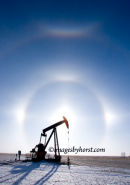 #2519 oil jack & sundogs