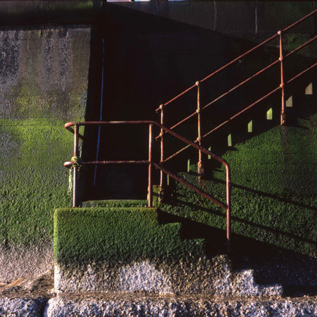 Steps in the Sea Wall