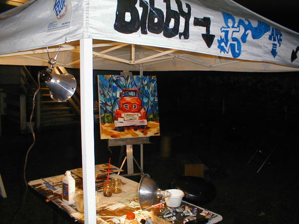 Outside studio