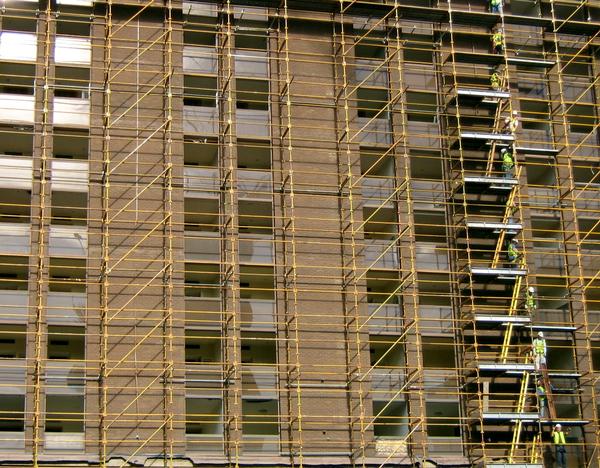 Workmen in Glasgow