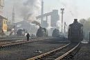 Dongsheng Mine shift change.