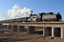 SY 1052 crossing the bridge between Wafeng and Pingzhuang Nan