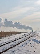Climbing to the slag heap on the Chengzihi system.