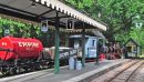 Awaiting departure at Warren Wood.