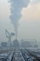 Early morning at Nanchang stabling point.