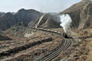 The freight train arrives soon after the passenger at 1000 hauled by 0612.