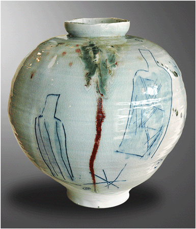 Large Porcelain Jar